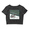 i&rsquo;d lock my bike to yours anytime Crop Top