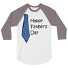 happy father's day 3/4 Sleeve Shirt