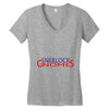 Sherlock Gnomes Women's V-Neck T-Shirt