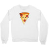 i love pizza! Crewneck Sweatshirt