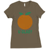 orange uglad Ladies Fitted T-Shirt