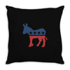 keledai Throw Pillow