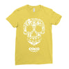 loco coco skul Ladies Fitted T-Shirt
