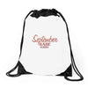 September Babe Libra Drawstring Bags