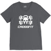crossfit skull V-Neck Tee