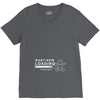 baby now loading funny ladies V-Neck Tee