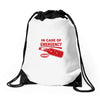 hot sauce emergency Drawstring Bags