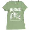 nihilist carnal leftovers entombed unleashed morbid Ladies Fitted T-Shirt