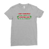 christmas misery Ladies Fitted T-Shirt