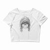 chief kitty Crop Top