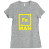 fe man Ladies Fitted T-Shirt
