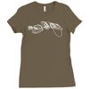 turntable Ladies Fitted T-Shirt