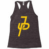 jake paul yellow Racerback Tank
