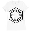 first order logo Ladies Fitted T-Shirt