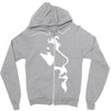 ian brown the stone roses indie music god Zipper Hoodie