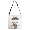 realize it's hump day Adjustable Strap Totes