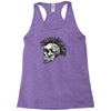evil skull Racerback Tank