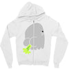 fart ghost Zipper Hoodie