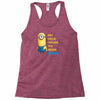 despicable me awesome perfect minio Racerback Tank