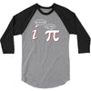 be rational get real t shirt funny math tee pi nerd nerdy geek shirt h 3/4 Sleeve Shirt