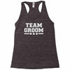 team groom mens stag Racerback Tank