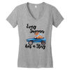 every summer has a story Women's V-Neck T-Shirt