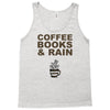 coffee books &amp; rain Tank Top