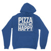 pizza makes me happy Unisex Hoodie