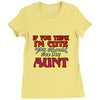i'm cute see my ount Ladies Fitted T-Shirt