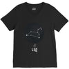 Leo Zodiac Sign Minimal Design V-Neck Tee