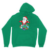 santa with piles of christmas Unisex Hoodie