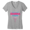 Have No Fear Grandma Is Here Women's V-Neck T-Shirt