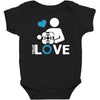 portal true love   aperture lab video gamer teleport online pc goal te Baby Bodysuit
