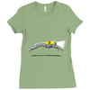 by a nose Ladies Fitted T-Shirt