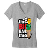 funny big bang theory sheldon, ideal gift or birthday present. Women's V-Neck T-Shirt