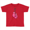 boxing gloves breast cancer Toddler T-shirt