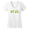 nope o clock Women's V-Neck T-Shirt