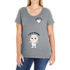 Mummy to Be Ladies Curvy T-Shirt