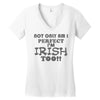 not only am i perfect Women's V-Neck T-Shirt