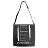 beard length chart Adjustable Strap Totes