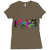 jake paulers colorful Ladies Fitted T-Shirt