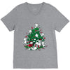 cat tree V-Neck Tee