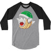 mario turtle 3/4 Sleeve Shirt
