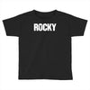 rocky balboa baseball jersey Toddler T-shirt