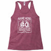 40th birthday Racerback Tank