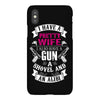 I Have a Pretty Wife I Also Have a Gun a Shovel and an Alibi iPhoneX