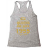 queens are born in 1955 Racerback Tank