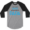 Only the Best Dads get Promoted to Papa 3/4 Sleeve Shirt