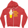 now watch me whip Zipper Hoodie