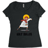 holy roller Women's Triblend Scoop T-shirt